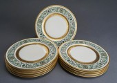 SET OF TEN HEINRICH & CO GILT