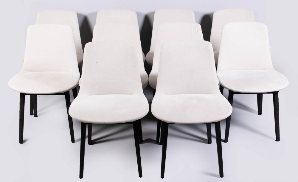 SET OF TEN ITALIAN WHITE