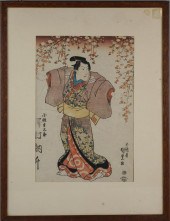 SET OF TEN JAPANESE PRINTS, LA