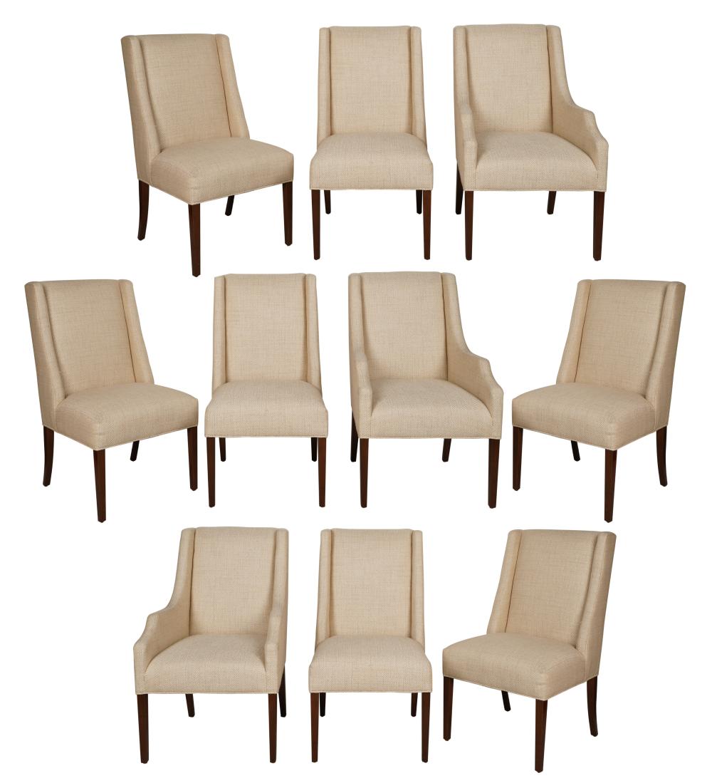 SET OF TEN KRAVET DINING