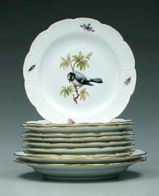 Set of ten Meissen service