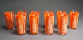 SET OF TEN MID-CENTURY SIAMESE