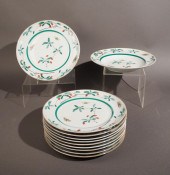 SET OF TEN MOTTAHEDEH 'FAMILLE