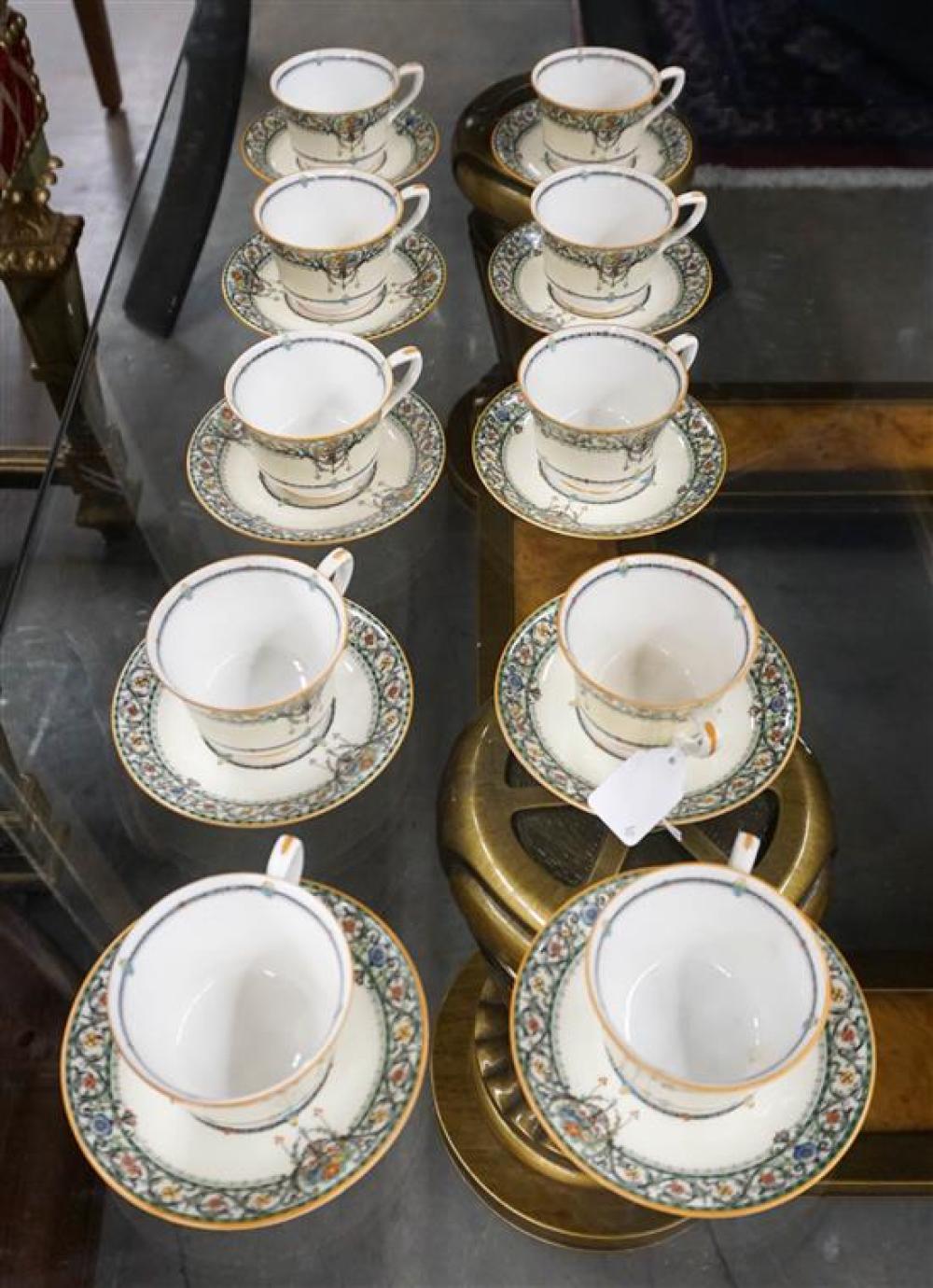 SET OF TEN ROYAL WORCESTER