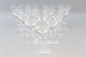 SET OF TEN STEUBEN #7877 SHERR