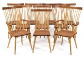 SET OF TEN THOMAS MOSER CHAIRS