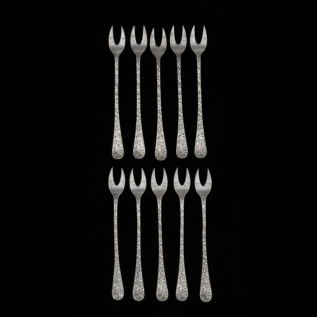 SET OF TEN TIFFANY & CO.