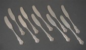 SET OF TEN TIFFANY & CO 'OLYMP