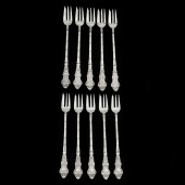 SET OF TEN UNGER BROS.  DOUVAI
