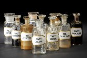 Set of Ten Unusual English Blo