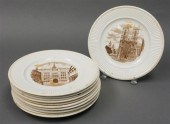 SET OF TEN WEDGWOOD OLD LONDON