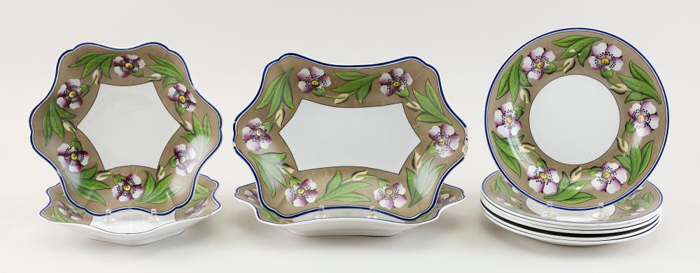 SET OF TEN WEDGWOOD POTTERY