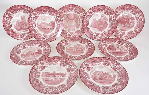 SET OF TEN WEDGWOOD SAINT PAUL'S