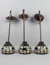 SET OF THREE ARTS AND CRAFTS S