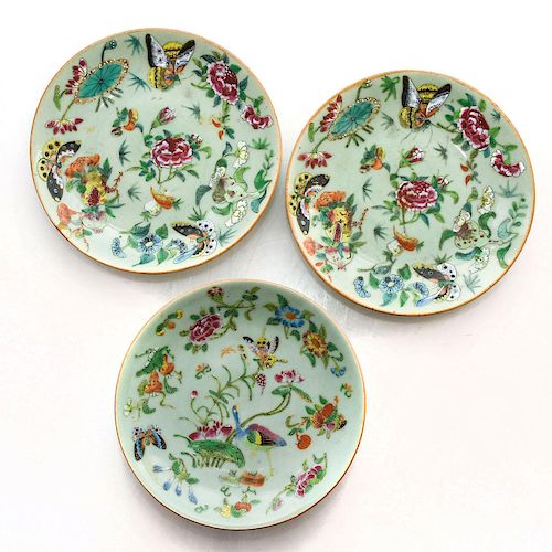 SET OF THREE ASIAN STYLE