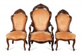 SET OF THREE ATTRIBUTED J.H. B