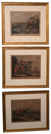 SET OF THREE BACHELOR'S HALL E
