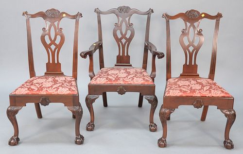 SET OF THREE BAKER COLONIAL