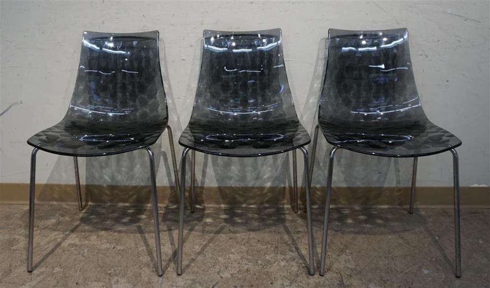 SET OF THREE CALLIGARIS SMOKY