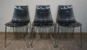 SET OF THREE CALLIGARIS SMOKY