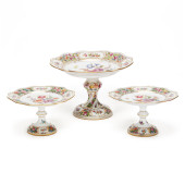 SET OF THREE CARL THIEME DRESD
