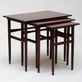 SET OF THREE DANISH MODERN ROS