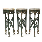 SET OF THREE DIRECTOIRE STYLE