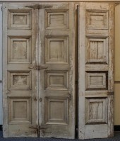 SET OF THREE DISTRESSED PAINTE