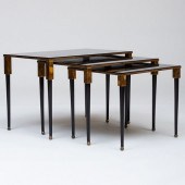 SET OF THREE FRENCH ARTE MODER