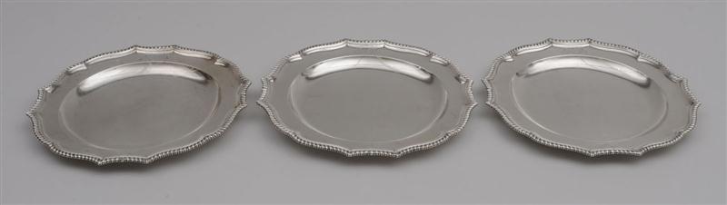 SET OF THREE GEORGE III ARMORIAL