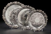 Set of Three Graduated Silverp