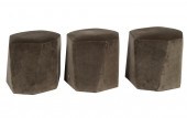 SET OF THREE HOLLY HUNT STOOLS