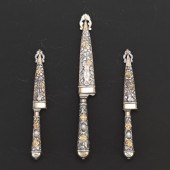 SET OF THREE INDUSTRIA ARGENTI