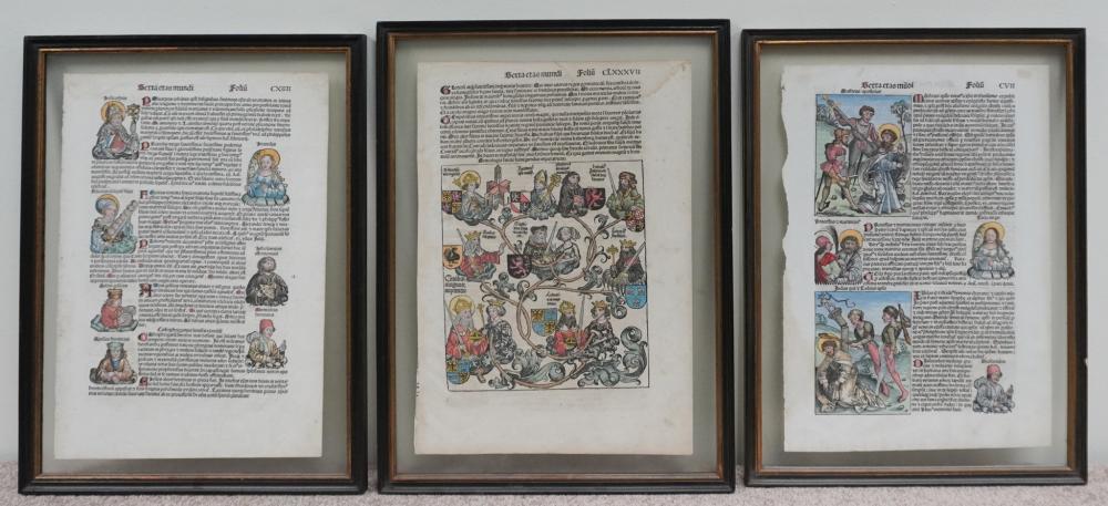 SET OF THREE ITALIAN RELIGIOUS
