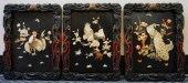 SET OF THREE JAPANESE SHELL AN