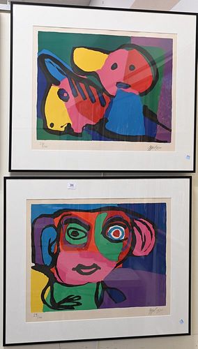 SET OF THREE KAREL APPEL (1921 -
