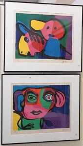 SET OF THREE KAREL APPEL (1921