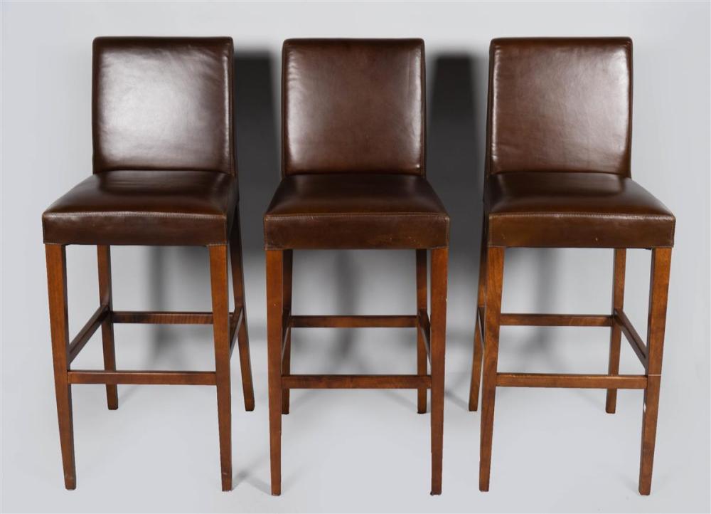 SET OF THREE KODA MAHOGANY BAR