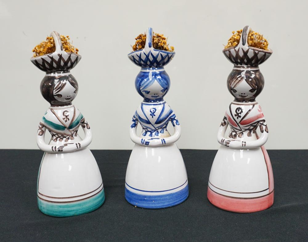 SET OF THREE LARS SYBERG CERAMIC