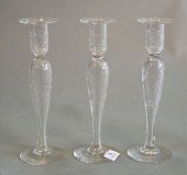 SET OF THREE MATCHING HAWKES C