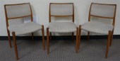 SET OF THREE MID-CENTURY MODER