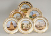 SET OF THREE PARIS PORCELAIN T