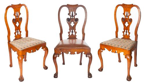 SET OF THREE PROVINCIAL GEORGE II