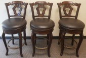 SET OF THREE PULASKI STAINED F
