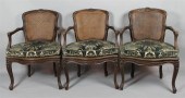 SET OF THREE REGENCE STYLE MAH