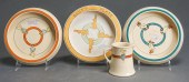 SET OF THREE ROSEVILLE JUVENIL