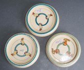 SET OF THREE ROSEVILLE JUVENIL