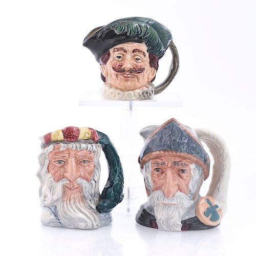 SET OF THREE SMALL ROYAL DOULTON