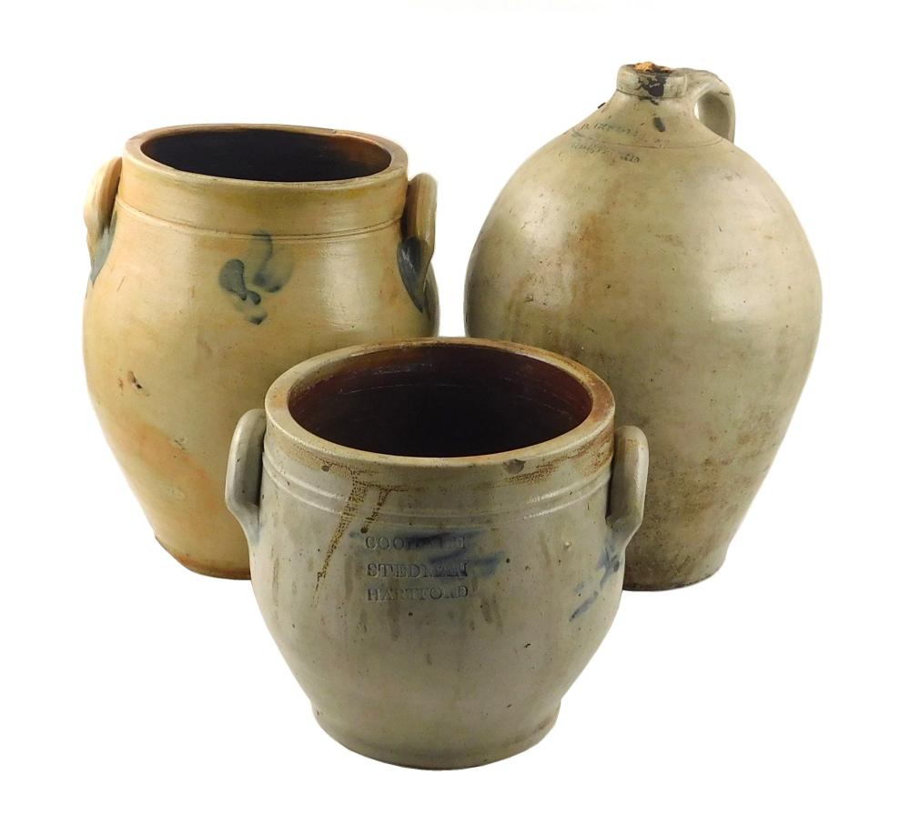 SET OF THREE TRADITIONAL AMERICAN
