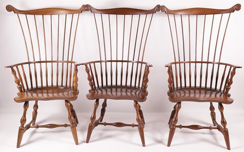 SET OF THREE VIRGINIA CRAFTSMAN
